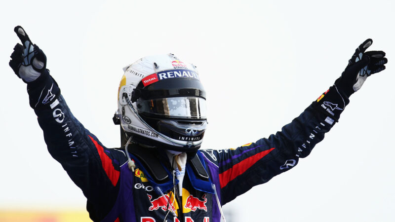1 Sebastian Vettel Red Bull 2013 Bahrain GP