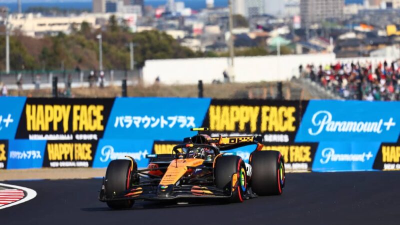Lando Norris, McLaren, during the Japanese GP