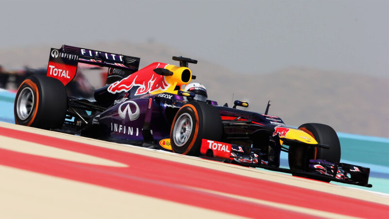 4 Sebastian Vettel Red Bull 2013 Bahrain GP