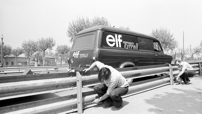 Monjuich Park, 1975 Ken Tyrrell,Derek Gardner