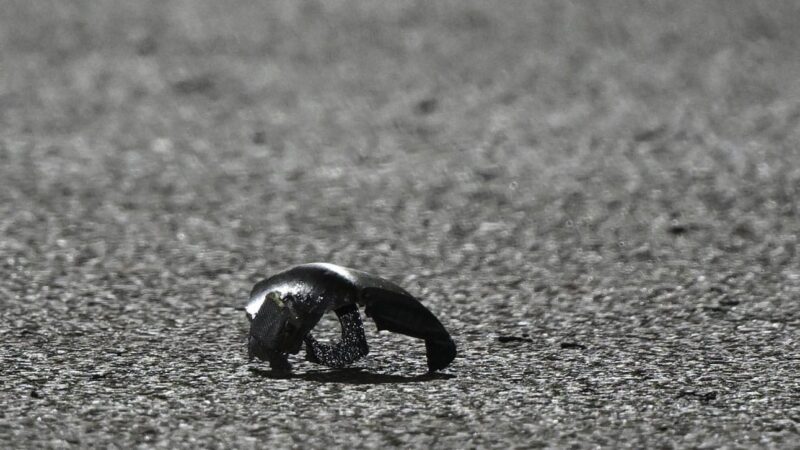 Qatar GP 2024 debris