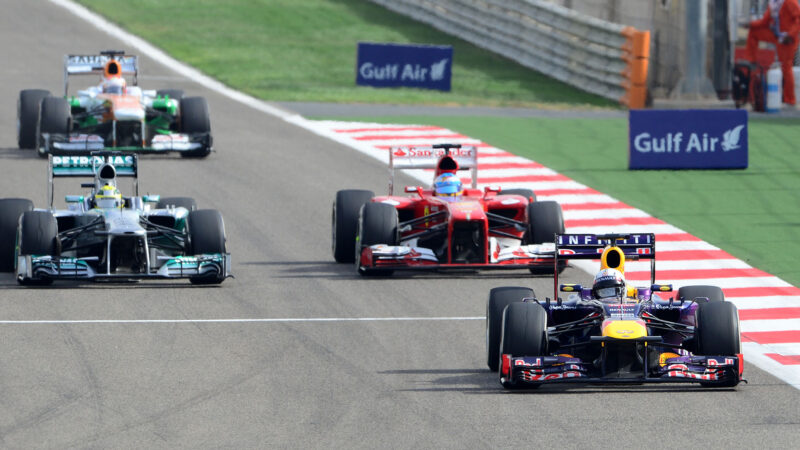 Sebastian Vettel Red Bull 2013 Bahrain GP