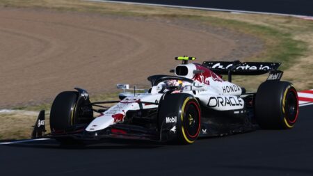 How Yuki Tsunoda did in Japanese GP practice