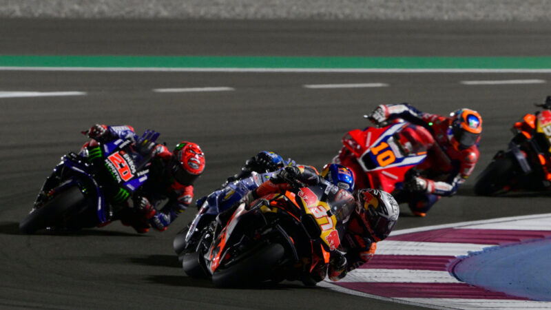 Pedro Acosta during the Qatar GP
